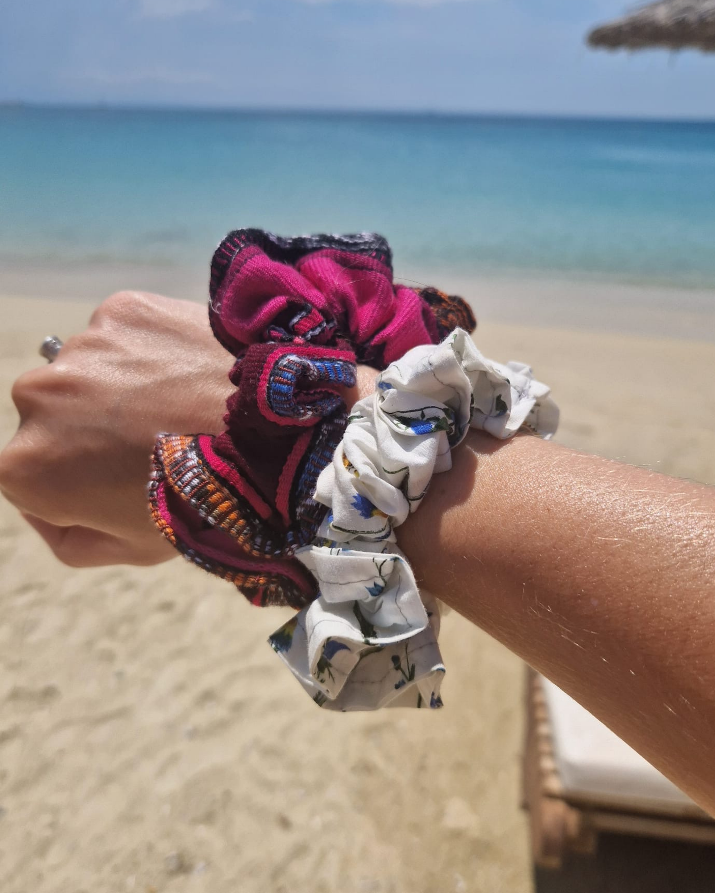 Flores Scrunchie from Guatemala